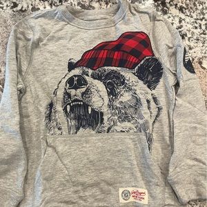 Gap Size Small long sleeve tee w/pouch pocket